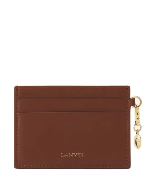 Lanvin Séquence leather cardholder Brown LWSLSWCHPIENP25
