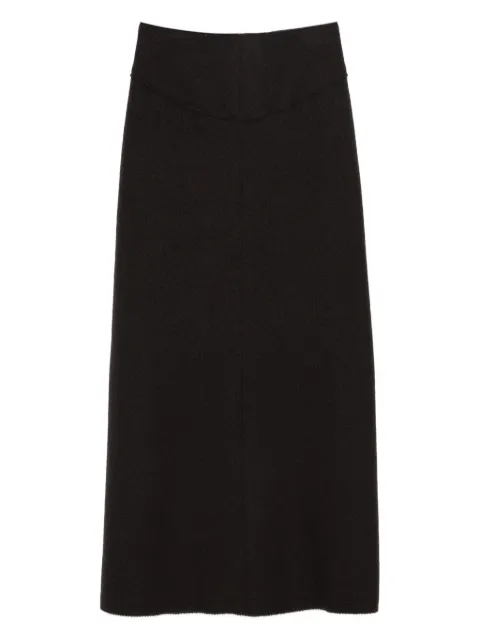 Lanvin high-waisted skirt Brown RWST00106140H25
