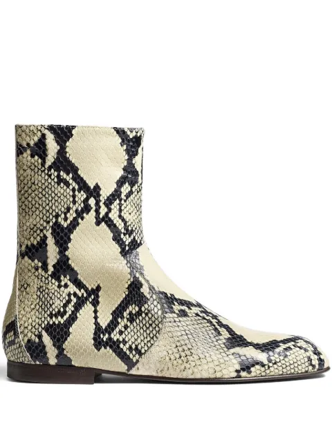 KHAITE Colt ankle boots Neutrals F1106803121