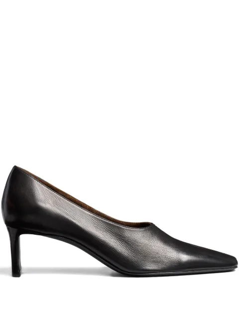 KHAITE 50mm Cecilia square-pointed toe pumps Black F2044966200