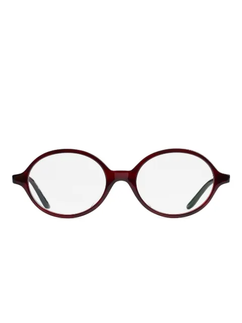 KHAITE round-frame glasses Red 0OV5574U1675