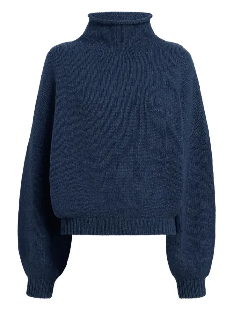 KHAITE Juniper cashmere sweater Blue 18050650333