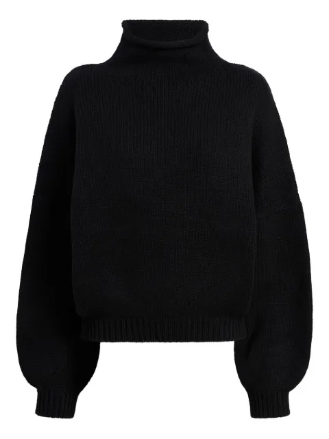 KHAITE Juniper cashmere sweater Black 18050650200