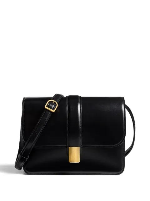 KHAITE Blake Empire-detail crossbody bag Black H5016976