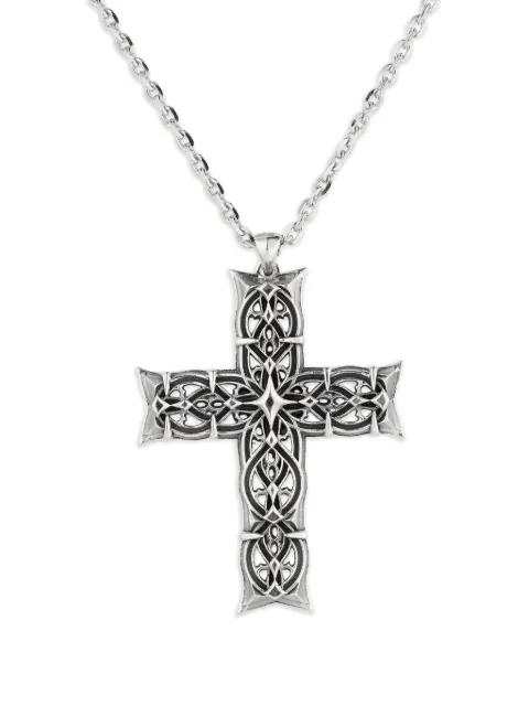 Emanuele Bicocchi large Reissue Notre-Dame necklace Silver NNDPB18