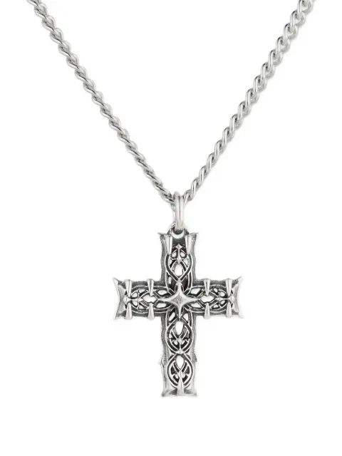 Emanuele Bicocchi small Reissue Notre-Dame necklace Silver NNDPB20