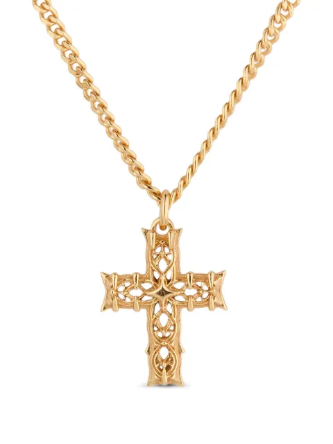 Emanuele Bicocchi small Reissue Notre-Dame necklace Gold NNDPB20G