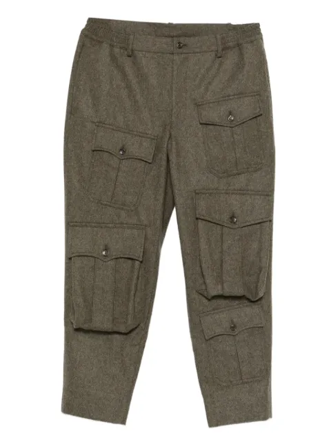 Comme des Garçons Homme Plus cargo straight-leg trousers Green PPP047