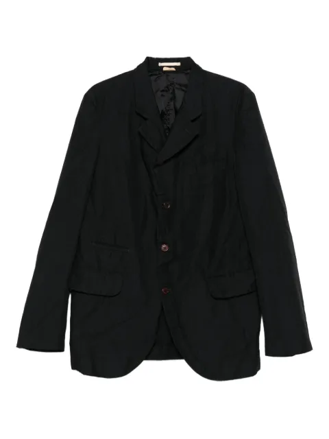 Comme des Garçons Homme Plus single-breasted blazer Black PZJ008