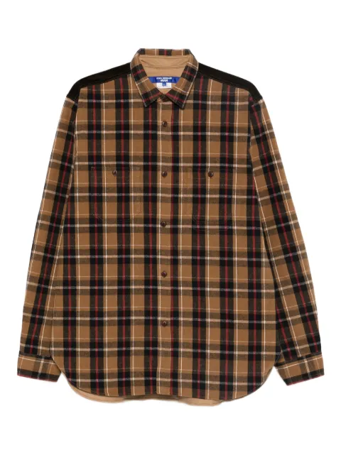 Junya Watanabe MAN plaid shirt Brown WPB006