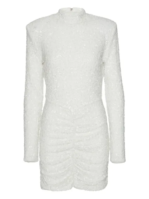 ROTATE BIRGER CHRISTENSEN long-sleeved mini dress White 1148722344