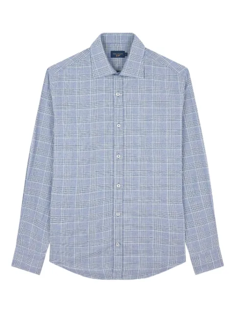 Paul & Shark checkered cotton shirt Blue 15313034CFC37