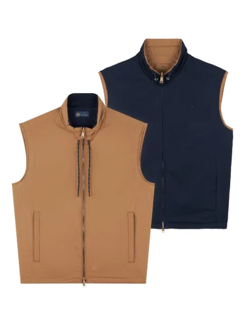 Paul & Shark reversible gilet Brown 15312626627