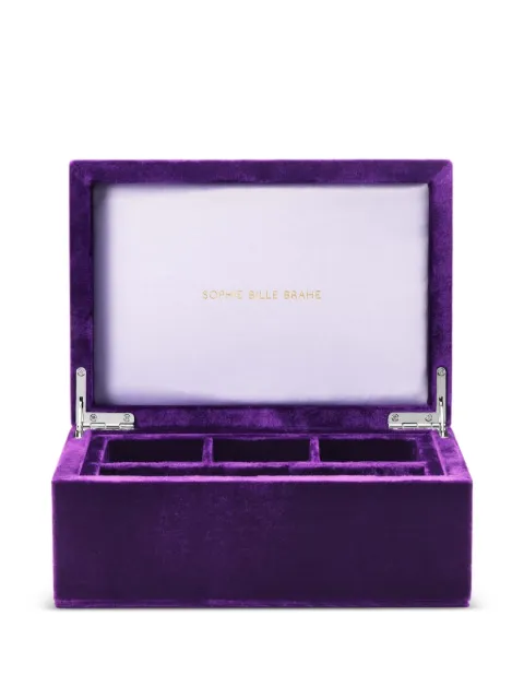 Sophie Bille Brahe Trésor Grande jewellery box (21 x 15 cm) Purple PATREGRAPUR