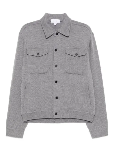 Lardini wool shirt jacket Grey AALJM97CN65000920
