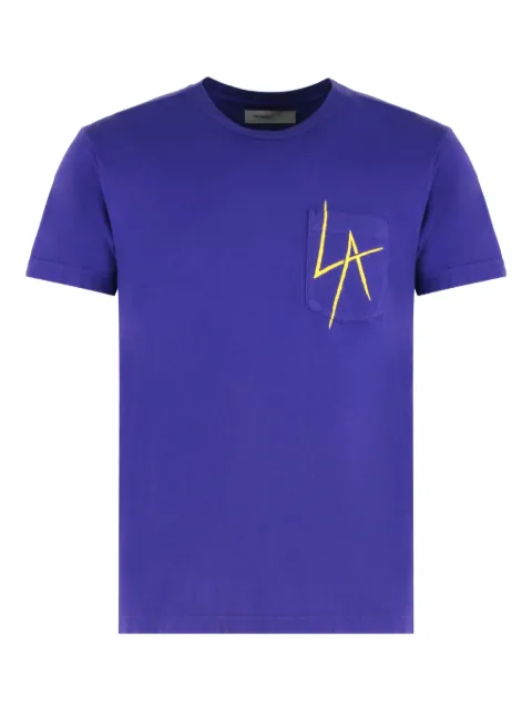 Local Authority La Slash pocket T-shirt Purple A21SSP00