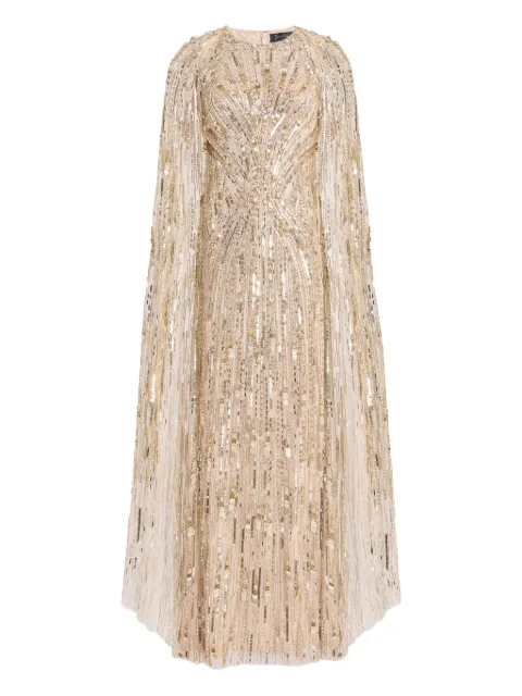 Jenny Packham Elio maxi dress Gold JPEX434