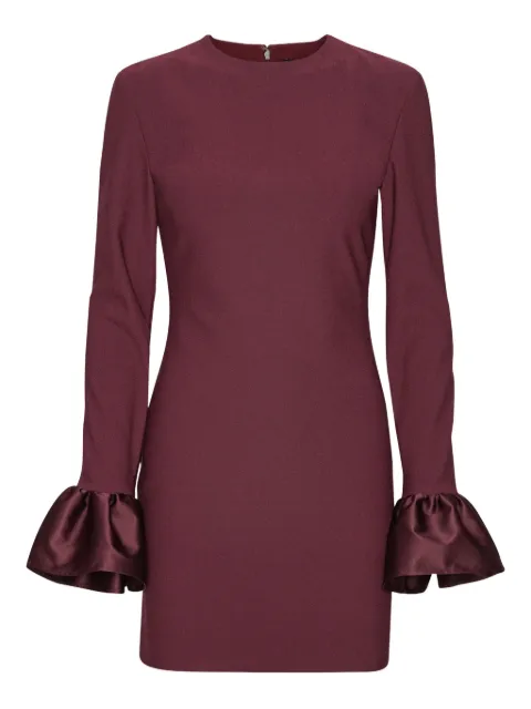 ROTATE BIRGER CHRISTENSEN frill-sleeved mini dress Red 1148632734