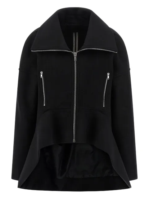 Rick Owens virgin wool oversized coat Black RO02E4752WSF