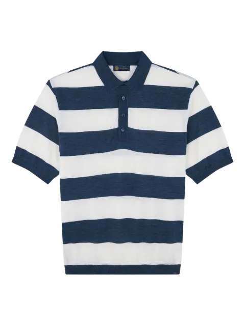 Paul & Shark striped polo shirt Blue 15311135215