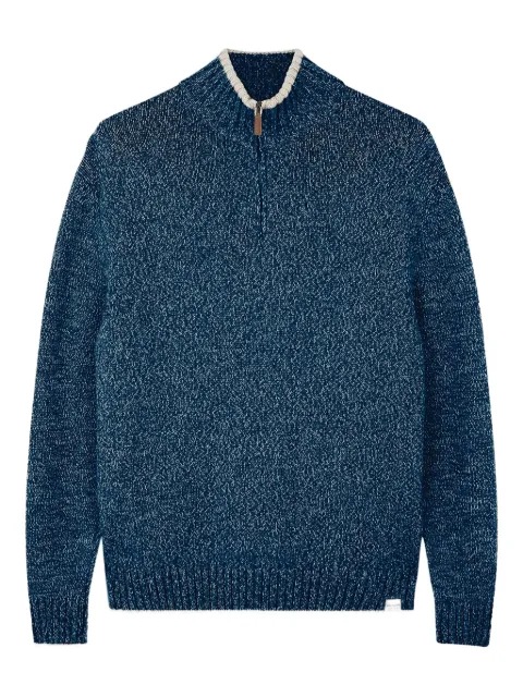 Paul & Shark half-zip sweater Blue 15311112083