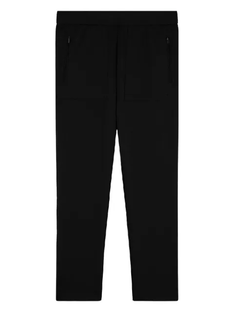 Paul & Shark shark fin-embroidery track pants Black 15311816011