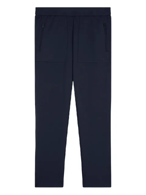 Paul & Shark shark fin-embroidery track pants Blue 15311816013