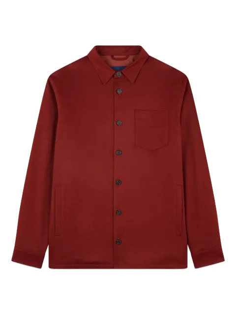 Paul & Shark cashmere pocket shirt Red 15313337533