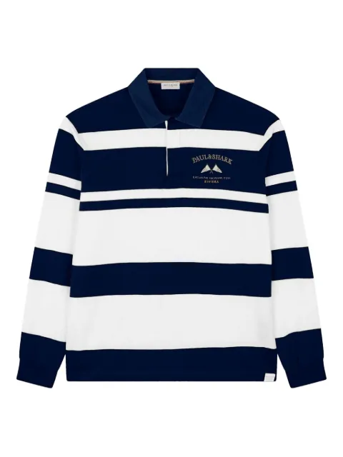 Paul & Shark striped polo shirt Blue 15311712221