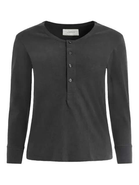 The Great. buttoned top Grey T1196811