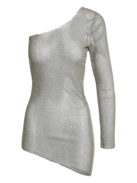 Santa Brands one-sleeve mini dress Gold ONESLEEVEDRESS
