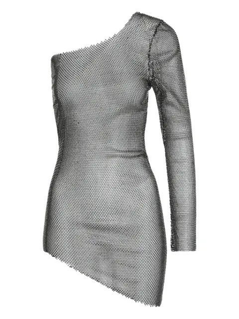 Santa Brands one-sleeve mini dress Black ONESLEEVEDRESS