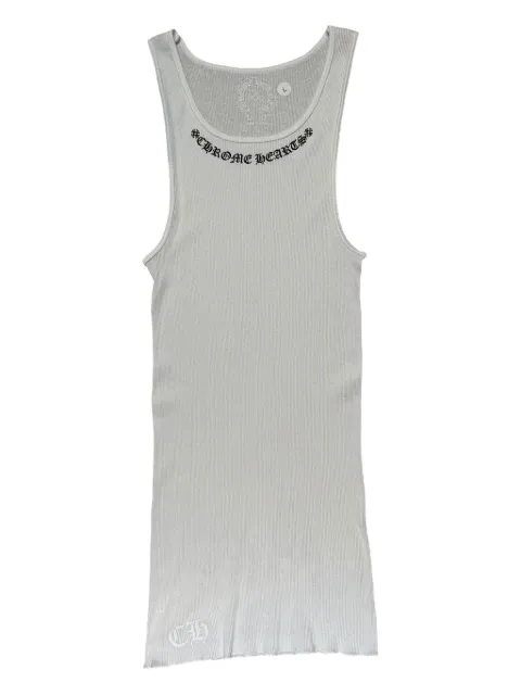 Chrome Hearts graphic tank top White CHRM0254
