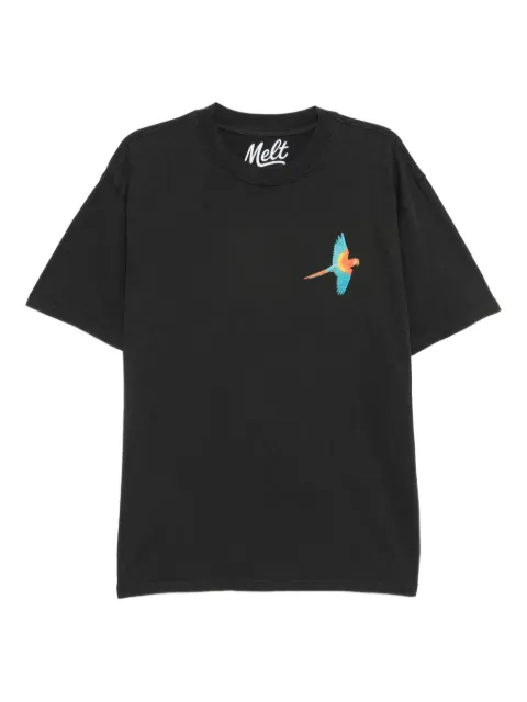 Melt graphic-print T-shirt Neutrals MS5037OFFWHITE