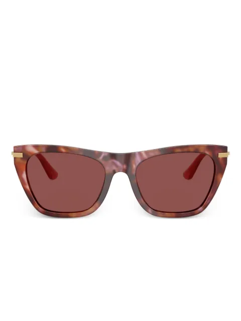 Dolce & Gabbana Eyewear tortoiseshell-effect cat-eye sunglasses Brown DG4511