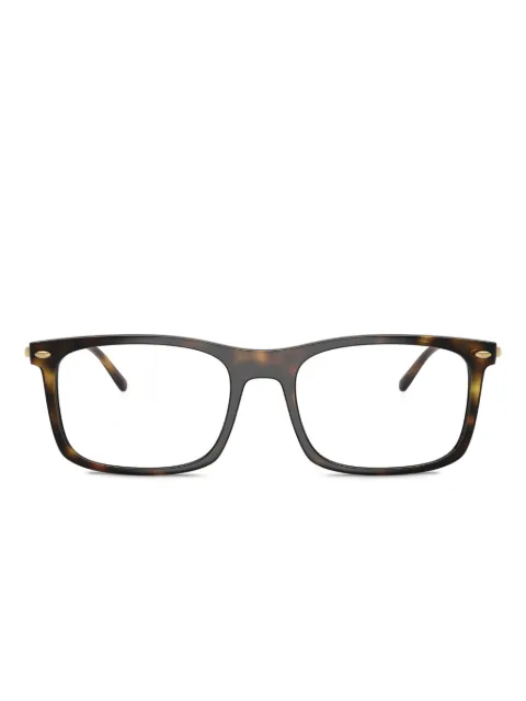 Ray-Ban RB7260 square-frame glasses Brown RX72602012