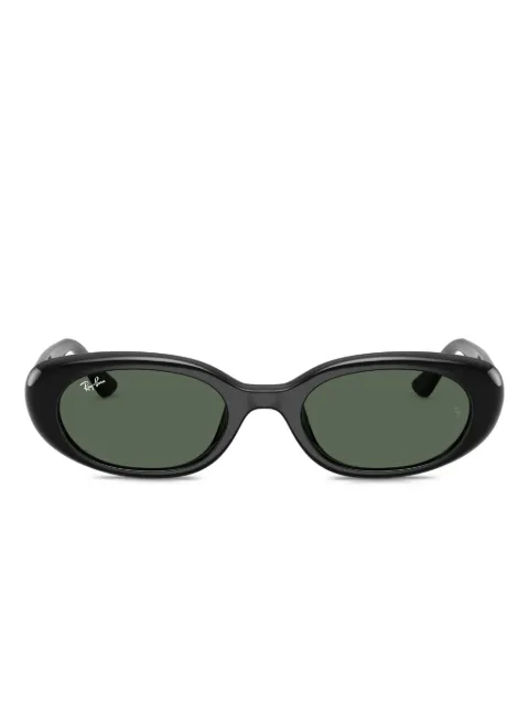 Ray-Ban oval-frame sunglasses Black RB4441D667771