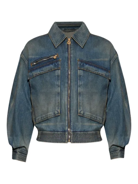 Versace zip-up denim jacket Blue 10211101A15407