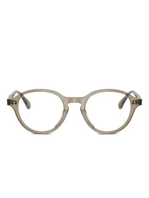 Oliver Peoples 902 Sencha round-frame glasses Grey OV5602U