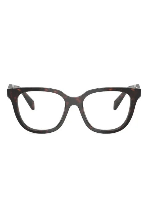 Prada Eyewear round-frame glasses Brown PRC11V