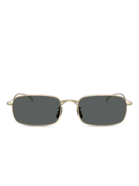 Oliver Peoples rectangle-frame sunglasses Gold OV1364ST