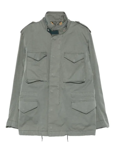 Ten C flap-pocket jacket Green 13CTCUB04004002105