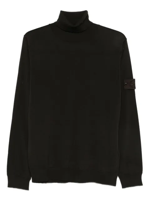 Stone Island roll-neck sweater Brown K2S155100075S00FC