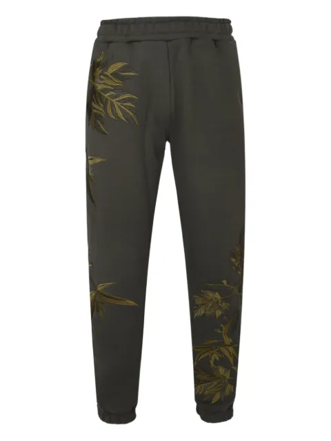 Only the Blind verdant forest embroidered sweatpants Green OTBBSP16