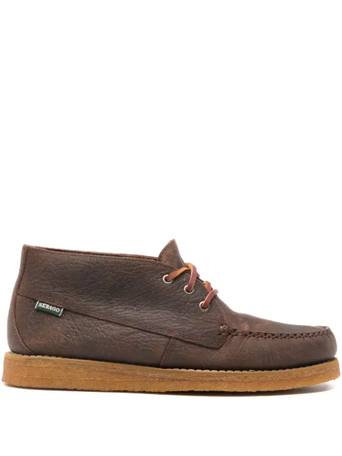 Sebago leather boat shoes Brown 72122KW