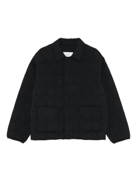 Maison Kitsuné quilted padded jacket Black PM02104WW9067