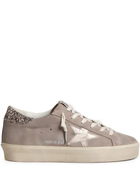 Golden Goose Hi Star glitter sneakers Grey GWF00118F007855