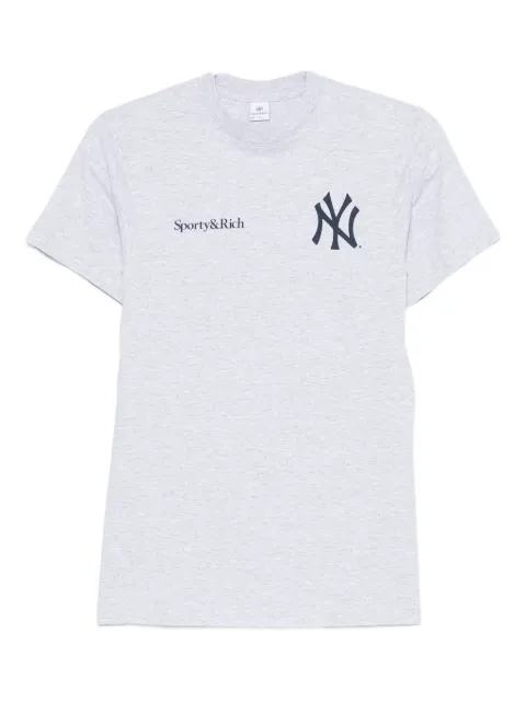 Sporty & Rich New York Yankees T-shirt Grey TO043623633GY