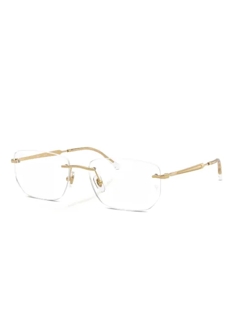 Ray-Ban rimless-frame glasses Neutrals RB3768V