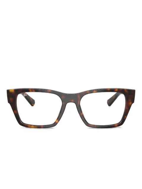 Ray-Ban square-frame glasses Brown RX54482012